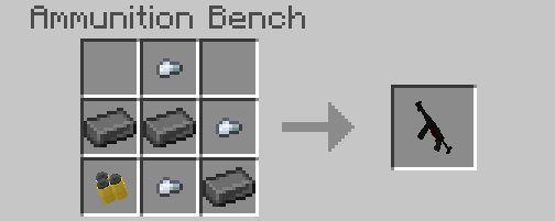 Мод Простое оружие FWS для Minecraft PE