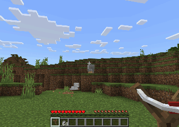 Мод Рогатка для Minecraft PE