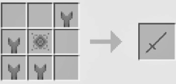 Мод "Таинственное оружие" для Minecraft PE