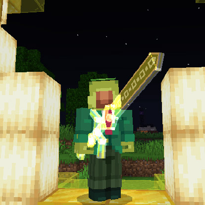 Мод "Таинственное оружие" для Minecraft PE