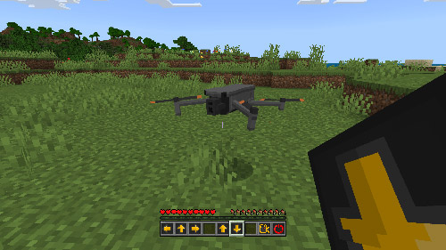 Мод "Дроны" для Minecraft PE