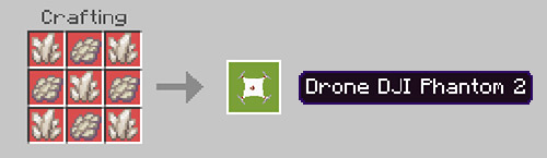 Мод "Дроны" для Minecraft PE