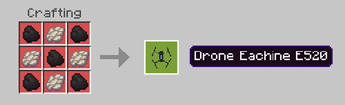 Мод "Дроны" для Minecraft PE