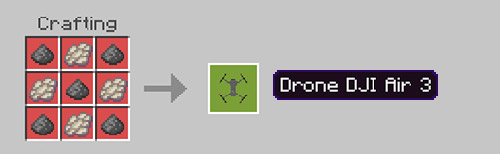 Мод "Дроны" для Minecraft PE