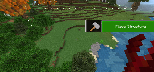 Мод "Мгновенные структуры" для Minecraft PE