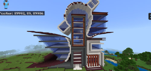Мод "Мгновенные структуры" для Minecraft PE