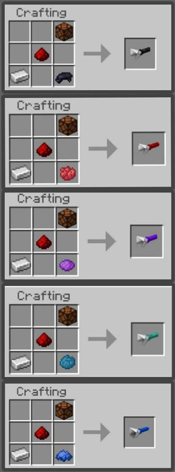 Мод "Фонарики" для Minecraft PE