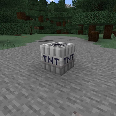 Мод "Больше TNT" для Minecraft PE