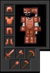 Мод "Больше снаряжения" для Minecraft PE