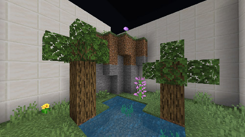 Карта "Паркур A" для Minecraft PE