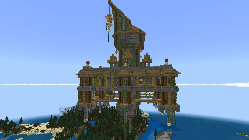 Мод "Сложные структуры" для Minecraft PE
