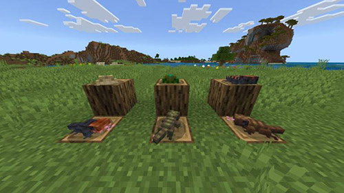 Мод "Расширение дикой природы" для Minecraft PE