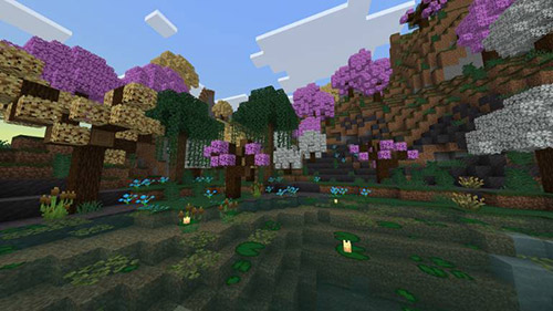Мод "Расширение дикой природы" для Minecraft PE