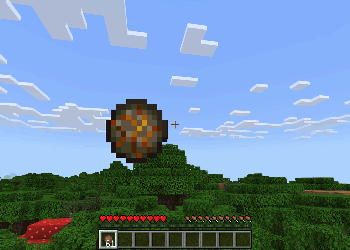 Мод "Снаряды" для Minecraft PE