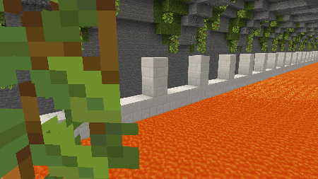 Карта "Невозможный паркур" для Minecraft PE