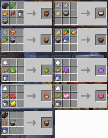Мод "Японская кухня" для Minecraft PE