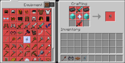 Мод Стихийное оружие для Minecraft PE