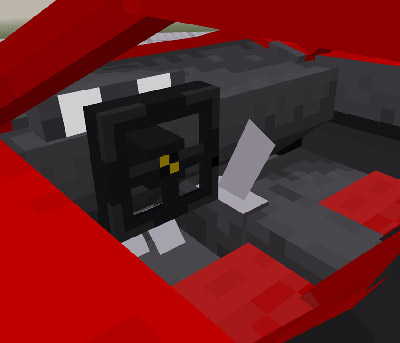 Мод "Ferrari F40" для Minecraft PE