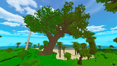 Карта "Остров испытаний" для Minecraft PE