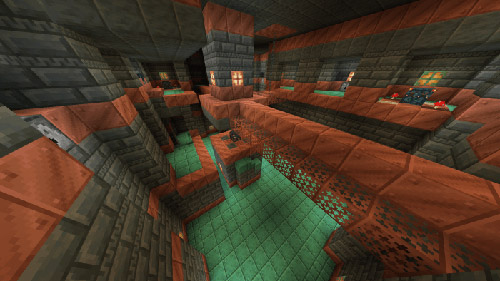 Карта "Остров испытаний" для Minecraft PE