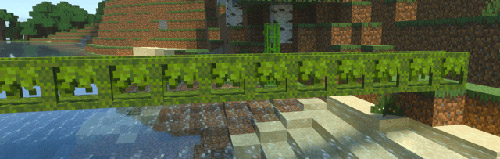 Мод "Мосты и дорожки" для Minecraft PE