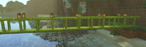 Мод "Мосты и дорожки" для Minecraft PE