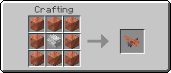 Мод "Самолёты" для Minecraft PE