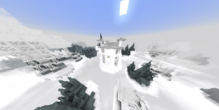 Мод "Небесный уровень" для Minecraft PE