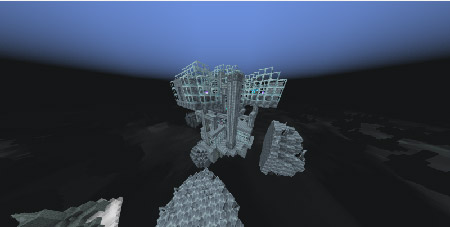 Мод "Небесный уровень" для Minecraft PE