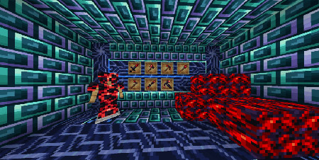 Мод "Небесный уровень" для Minecraft PE