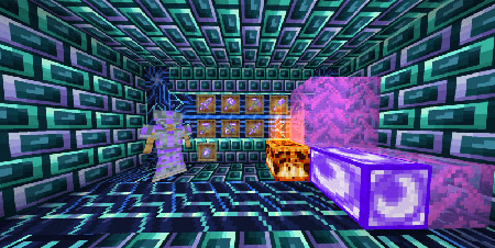 Мод "Небесный уровень" для Minecraft PE