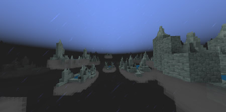 Мод "Небесный уровень" для Minecraft PE
