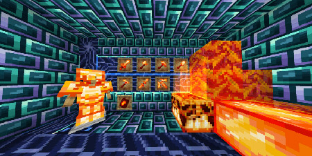 Мод "Небесный уровень" для Minecraft PE