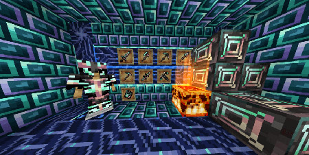 Мод "Небесный уровень" для Minecraft PE