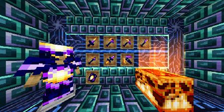 Мод "Небесный уровень" для Minecraft PE