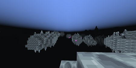 Мод "Небесный уровень" для Minecraft PE