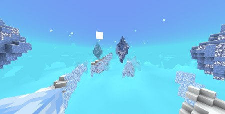 Мод "Небесный уровень" для Minecraft PE