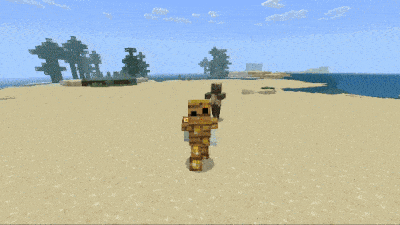Мод "Больше ванильного снаряжения от Raiyon" для Minecraft PE