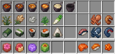 Мод "Японская кухня" для Minecraft PE