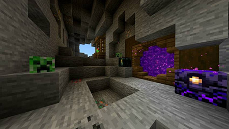 Карта "Совместные прыжки" для Minecraft PE