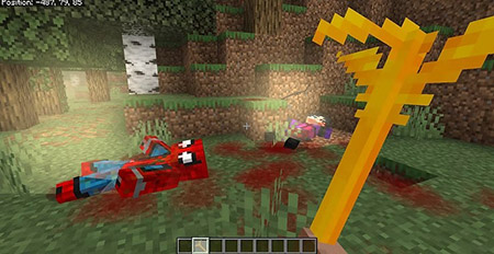 Мод "Зомби Marvel" для Minecraft PE