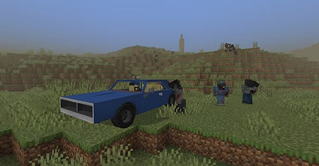 Мод "Зомби Marvel" для Minecraft PE