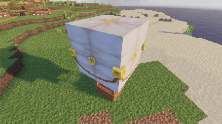Мод "Самолёты" для Minecraft PE