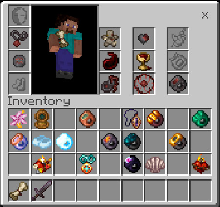 Мод "Аксессуары от Dorios" для Minecraft PE