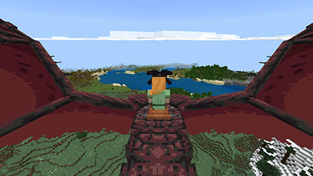 Мод "Последний дракон" для Minecraft PE