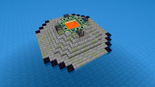 Карта "Выживание на лодке" для Minecraft PE