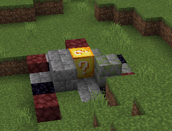 Мод "Классический лаки блок" для Minecraft PE