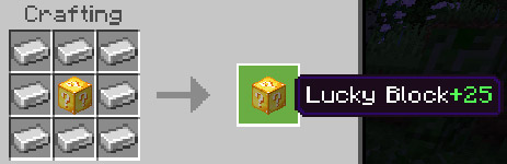 Мод "Классический лаки блок" для Minecraft PE