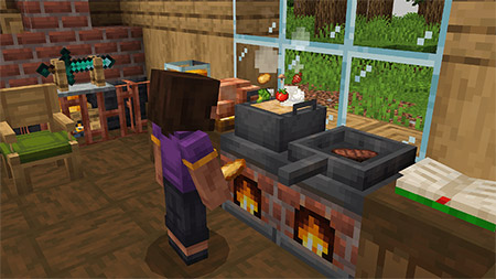 Мод "Расширенное выживание" для для Minecraft PE