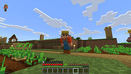 Мод "Набор инструментов фермера" для Minecraft PE